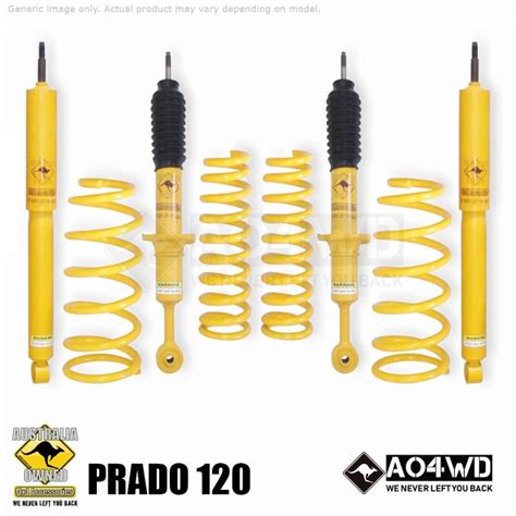 Suspension Kit - Toyota Prado 120 Series - AO4WD Store