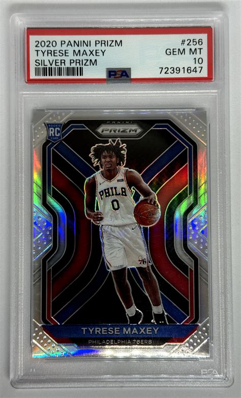 Tyrese Maxey Prizm Silver Price Guide Sports Card Investor