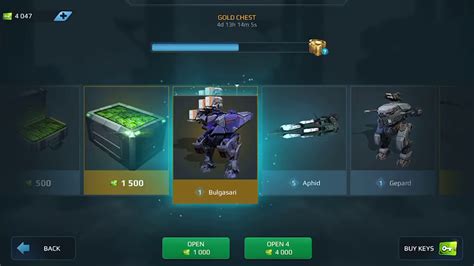 War Robots Black Market Opening Gold Chests Youtube