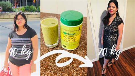 How I Lost 20 Kg Moringa Leaf Powder Green Smoothie For Weight Loss