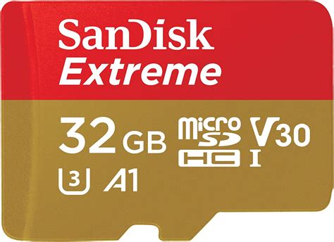 Sandisk Gb Extreme Microsdhc Uhs I Memory Card With Adapter C U