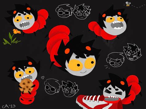 Grub Karkat in Strange Places on Tumblr