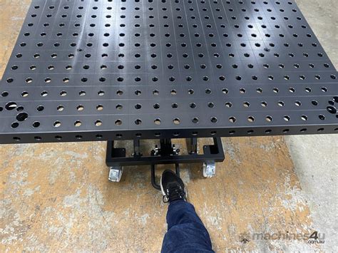 New Siegmund Mobile Lifting Table With X X Mm Mm Bore Holes