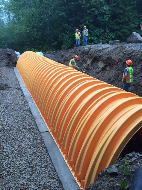 New Culvert Provides Natural Streambed For Fish Public Works Magazine