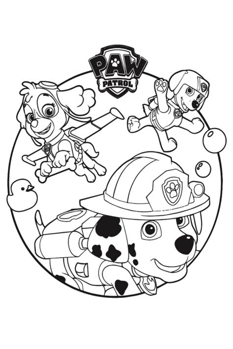 Paw Patrol Skye Coloring Pages