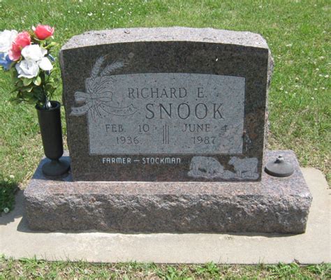 Richard E Snook M Morial Find A Grave