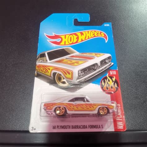 Hot Wheels 68 Plymouth Barracuda Formula S Shopee Malaysia