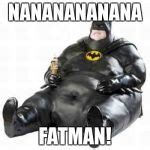 Sitting Fat Batman Meme Generator - Imgflip