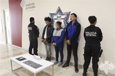 Detiene Polic A Estatal A Tres Presuntos Distribuidores De Droga