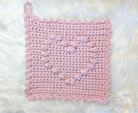 New Sweetheart Hot Pad Crochet Pattern