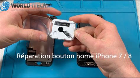 La solution pour réparer le bouton home iPhone 7 7 Plus 8 8 Plus