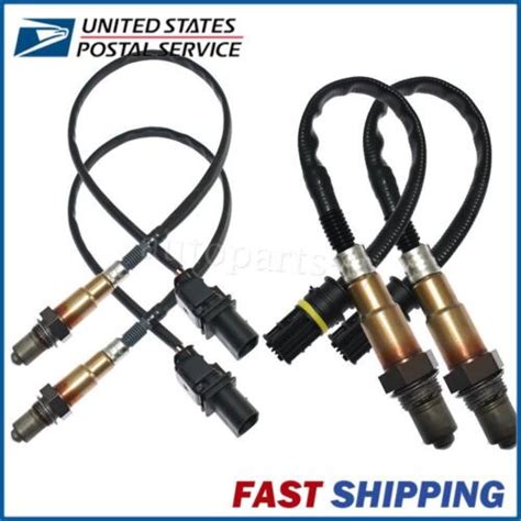 4pcs Oxygen O2 Sensor For 07 10 Bmw X5 V8 4 8l Series Upstreamanddownstream Ebay