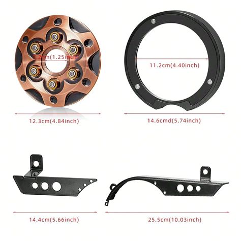 XINDELL Ensemble De Couvercle Supérieur De Moteur De Poulie D