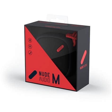 Nude Move Medium Portable Universal Bluetooth Speaker Black Coral At Gear Music