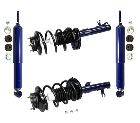 For Ford Focus 2000 2005 Front Struts With Coil Springs And Rear Shocks