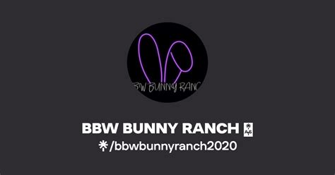 BBW BUNNY RANCH Instagram Facebook Linktree