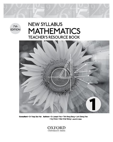 Solution New Syllabus Mathematics Th Edition Teachers Resource