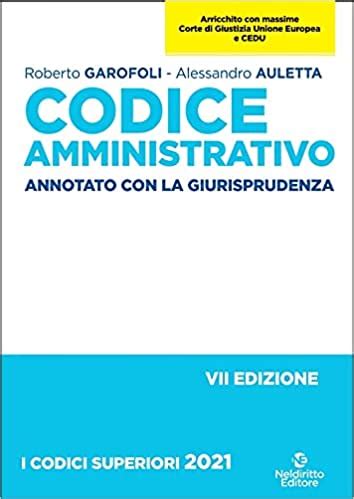 CODICE AMMINISTRATIVO ANNOTATO 2021 Libreria La Giuridica