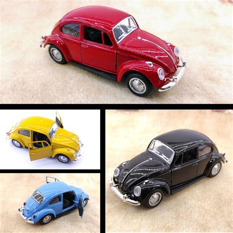 Fusca Miniatura Volkswagen R Plica Realista Escala Brinquedo