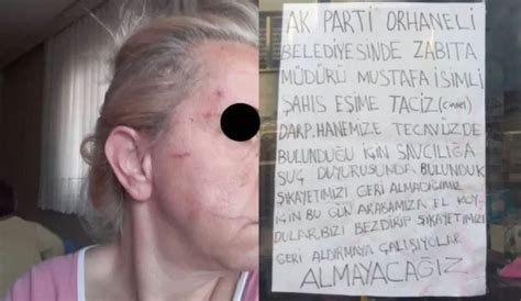 AKPli Orhaneli Belediyesi nin zabıta müdürü hakkında cinsel taciz iddiası