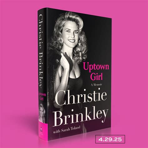 Christie Brinkley Announces New Memoir Uptown Girl