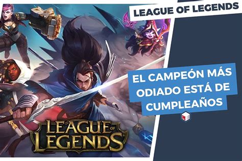 Le Champion Le Plus Controvers De League Of Legends C L Bre Ses Ans