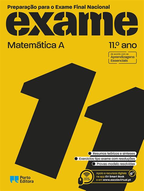 Preparação para o Exame Final Nacional Matemática A 11 º Ano