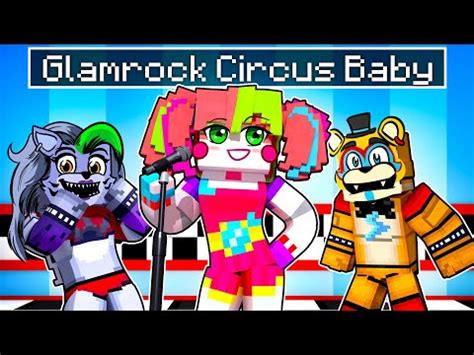 Finding Glamrock Circus Baby In Minecraft Security Breach Youtube