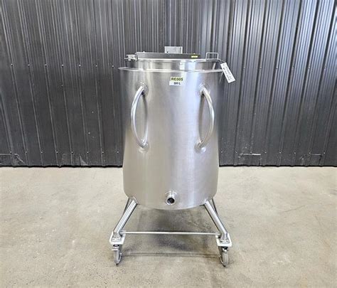 Used Used 80 Gallon Jacketed Tank 316 Stainless Steel For Sale At