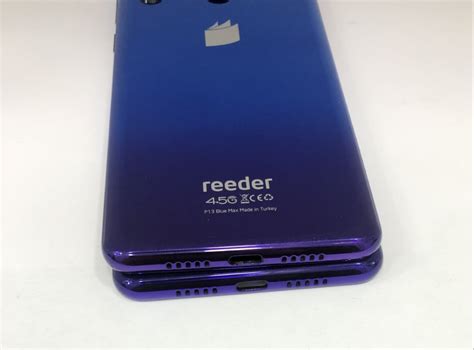 Reeder P13 Blue Max Arka Kapak Pil Kapağı Orjinal Çıkma