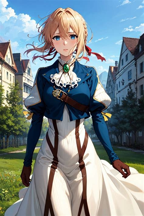 Chiêm ngưỡng hình ảnh Violet Evergarden hentai hấp dẫn