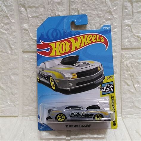 Hot Wheels Pro Stock Camaro Card Crease Shopee Malaysia
