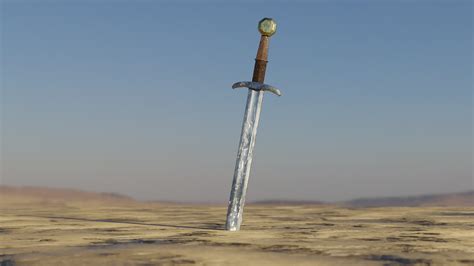 ArtStation - Sword in the mud