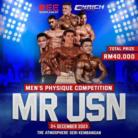 Mr USN Men's Physique Competition - The Atmosphere Commercial Park