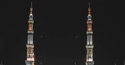 View of a Mosque at Night · Free Stock Photo