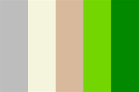 Green Beige Color Palette