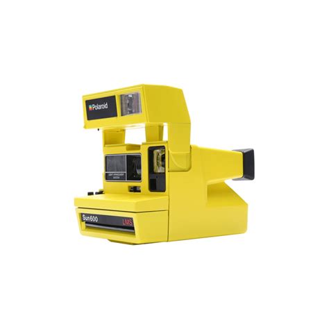 Impossible Polaroid - Impossible Polaroid 600 Camera One Step - Yellow ...