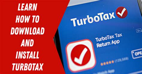 How To Download And Install Turbotax Software