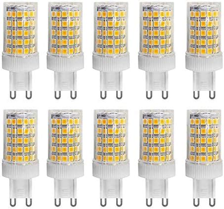 LEDGLE 10W G9 LED Light Bulbs100W Equivalent Halogen Bulbs 3000K Warm