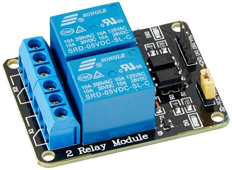 5V 2 Channel Relay Module Shield For Arduino ARM PIC AVR DSP Electronic