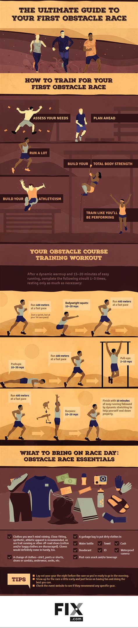 The Ultimate Guide to Your First Obstacle Race | Fix.com