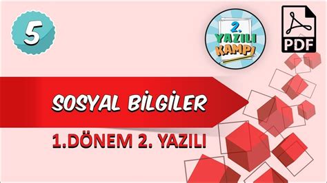 Sinif Sosyal B Lg Ler D Nem Yaziliya Hazirlik Youtube