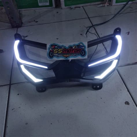 Jual Frame Alis Custom Lazy Led Audi Yamaha All New Nmax