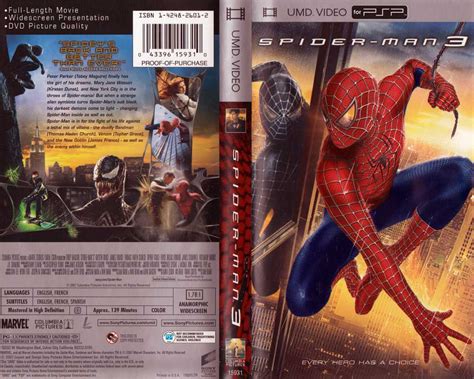 UMD Video - Spider-Man 3 - PSP | VideoGameX