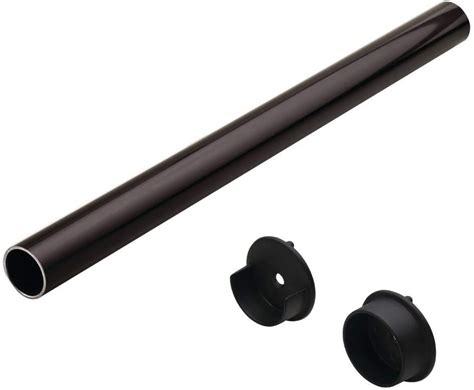 Amazon Hafele Closet Rod Round With End Supports Synergy