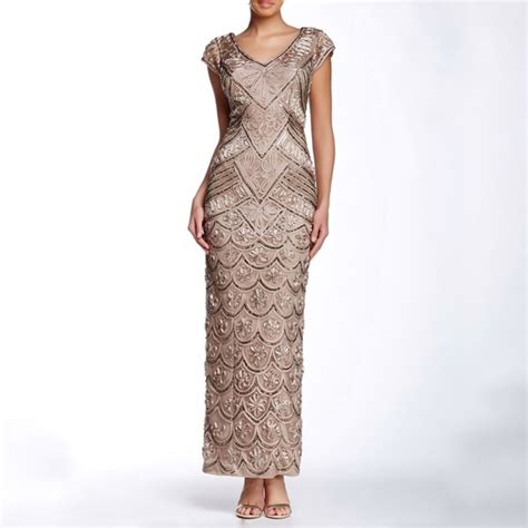 Sue Wong Beaded Embellished Gown Gem