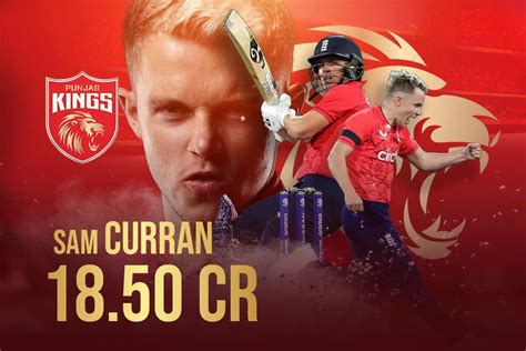 Ipl Sam Curran To Bat At Number For Punjab Kings