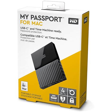 Original Western Digital 4tb My Passport Black Usb 3 2 Gen 1 Portable