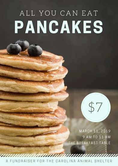 57 Creative Pancake Breakfast Flyer Template For Free For Pancake