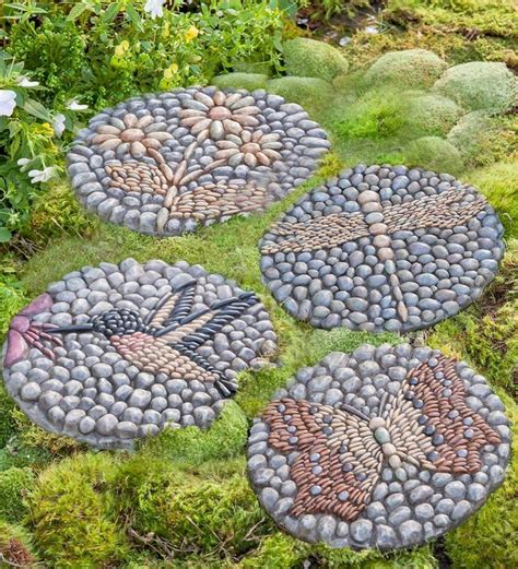 Easy Diy Garden Stepping Stones Decorative Stepping Stones Stepping